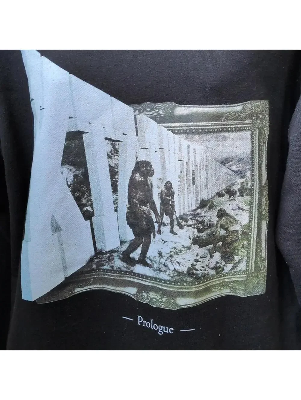 🍋✨ KTZ Mens Streetwear Oversized Prologue Crew Neck Sweater Size XS